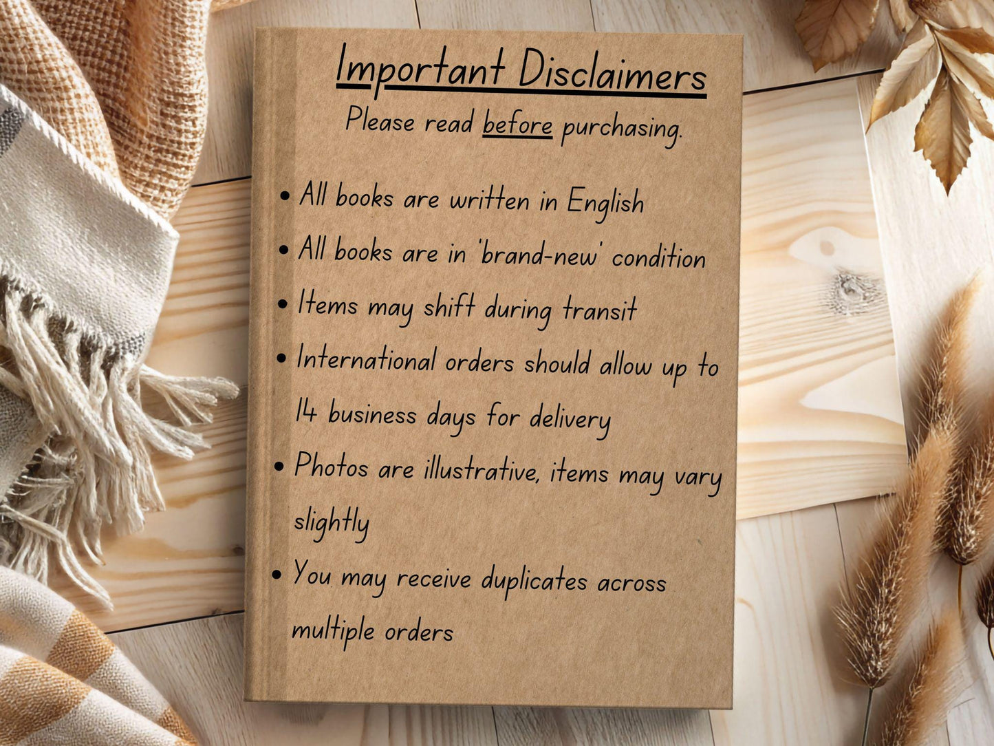 Blind Date With a Book β Luxury Surprise Book Gift Box