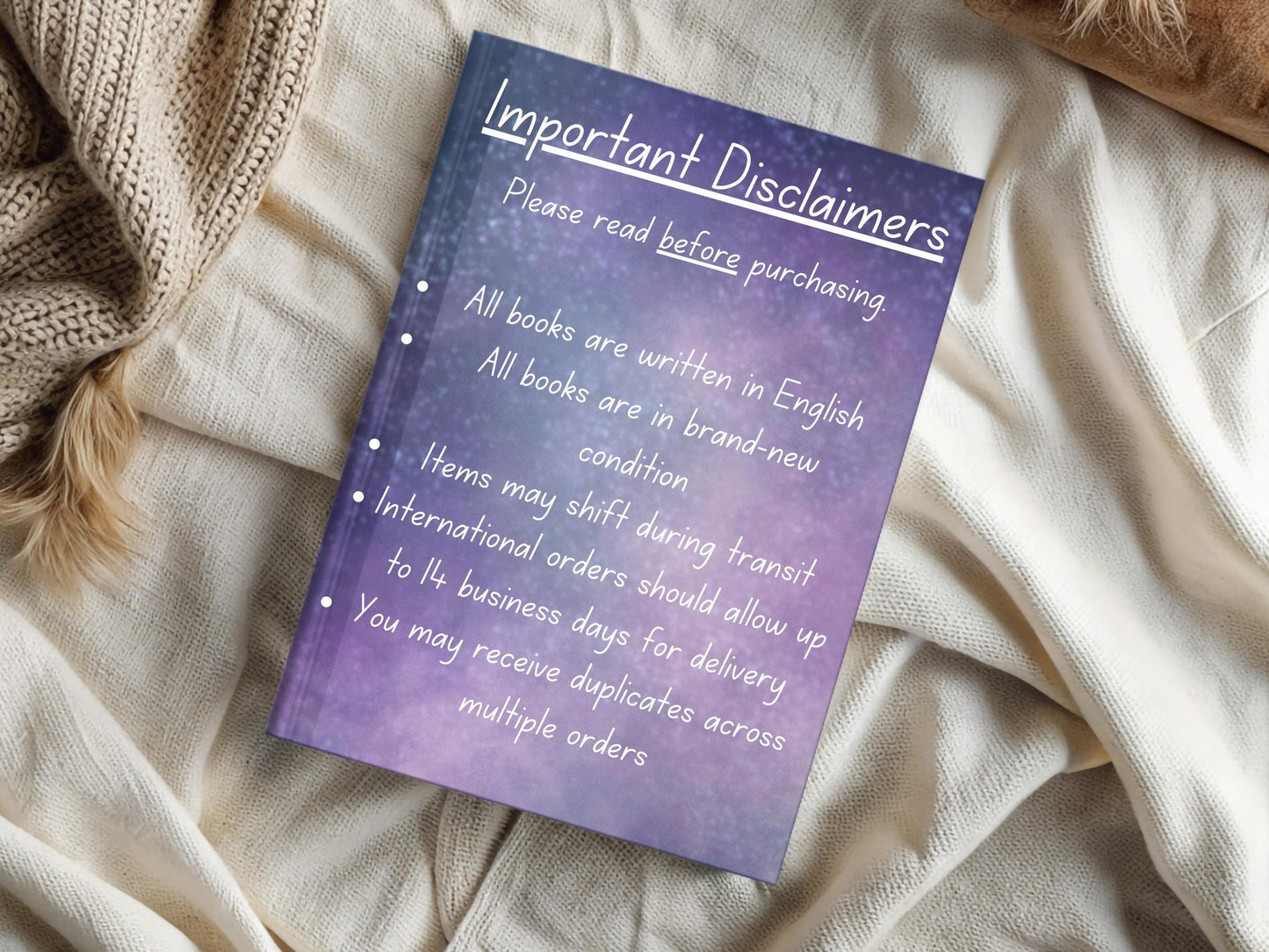 Blind Date With a Book – Fantasy Surprise Book Gift Bundle