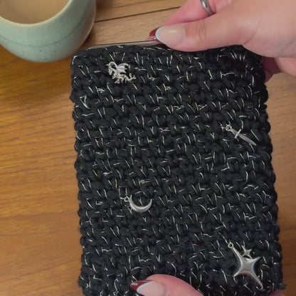 Fourth Wing Inspired Crochet Kindle Sleeve – Handmade Bookish Case